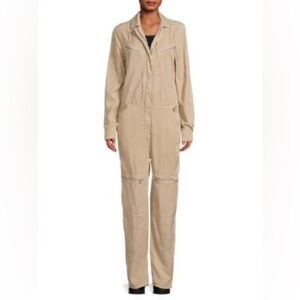 ETIENNE MARCEL Aviator Jumpsuit NWT 
X Small MSRP $360 Tan